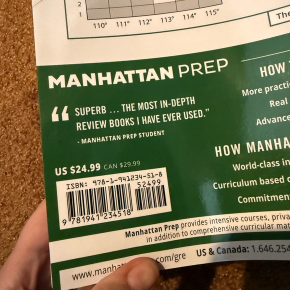 Manhattan Prep GRE 5lb book of practice questions - Picture 5 of 5